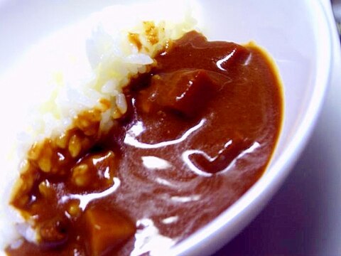 ソース隠し味鶏カレー